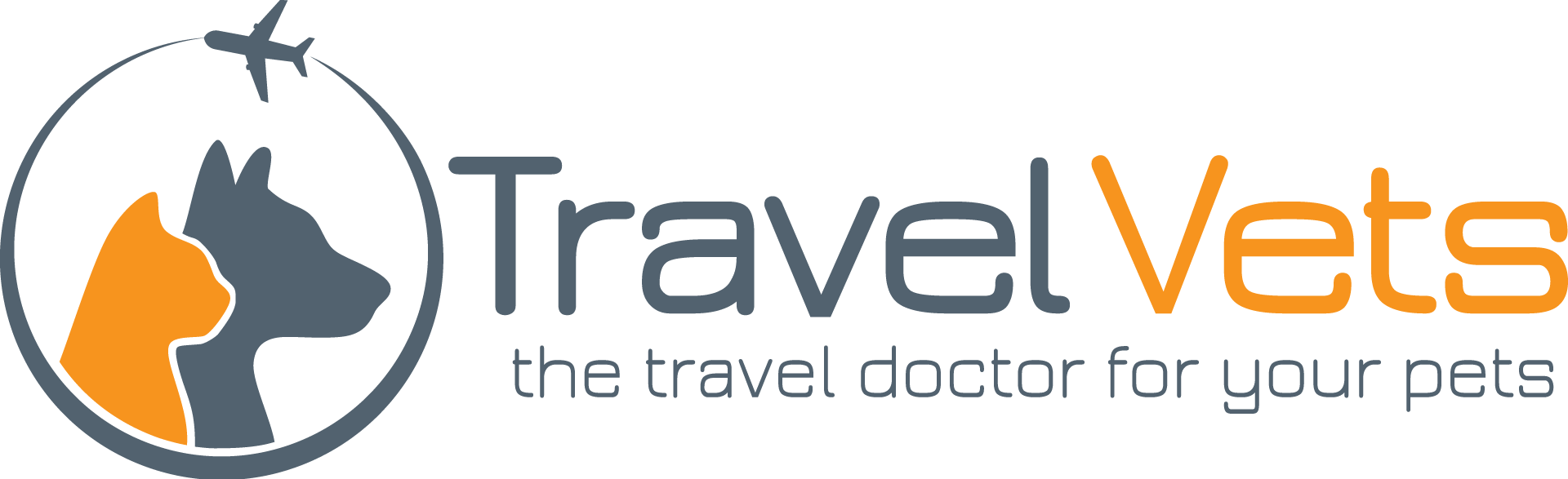 Travel Vets... the travel doctor for your pets. Logo